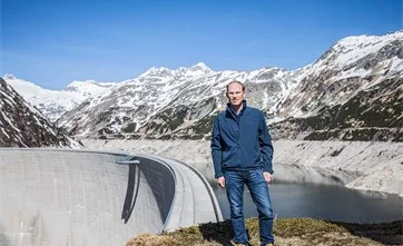 Roman Kohler ist im Team der VERBUND-Talsperrenverantwortlichen auch für Österreichs höchste Staumauer zuständig. 