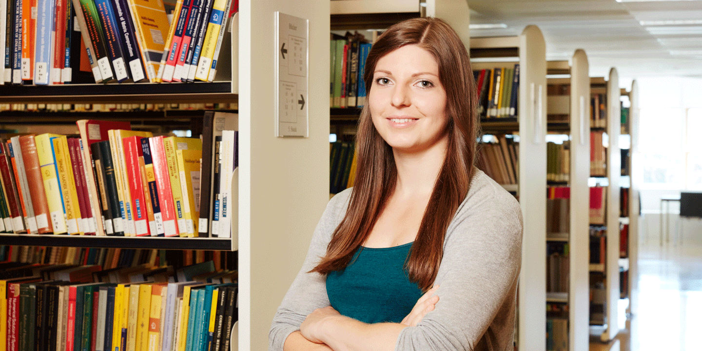 PhD-Studentin Johanna Grames gewann 2016 das VERBUND-Frauenstipendium. 