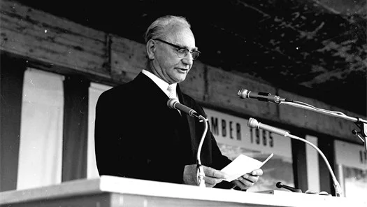 1968: Eröffnungsfeier mit Bundespräsident Franz Jonas