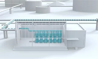 Schema der weltweit ersten Wasserstoffpilotanlage in Linz.
